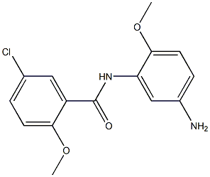 N-(5-amino-2-methoxyphenyl)-5-chloro-2-methoxybenzamide Structure