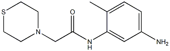 N-(5-amino-2-methylphenyl)-2-(thiomorpholin-4-yl)acetamide