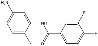 N-(5-amino-2-methylphenyl)-3,4-difluorobenzamide Structure