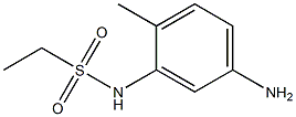 N-(5-amino-2-methylphenyl)ethanesulfonamide Struktur