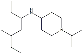 N-(5-methylheptan-3-yl)-1-(propan-2-yl)piperidin-4-amine Structure