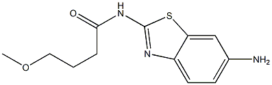 N-(6-amino-1,3-benzothiazol-2-yl)-4-methoxybutanamide