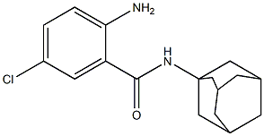 N-(adamantan-1-yl)-2-amino-5-chlorobenzamide Struktur