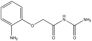 N-(aminocarbonyl)-2-(2-aminophenoxy)acetamide Structure