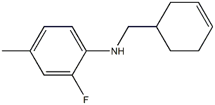 N-(cyclohex-3-en-1-ylmethyl)-2-fluoro-4-methylaniline