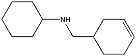 N-(cyclohex-3-en-1-ylmethyl)cyclohexanamine Struktur