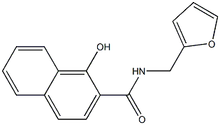 N-(furan-2-ylmethyl)-1-hydroxynaphthalene-2-carboxamide