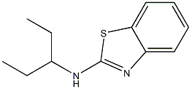 N-(pentan-3-yl)-1,3-benzothiazol-2-amine Structure