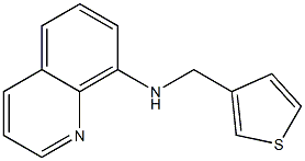 N-(thiophen-3-ylmethyl)quinolin-8-amine Structure