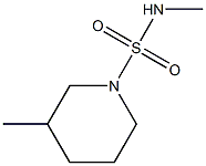 N,3-dimethylpiperidine-1-sulfonamide