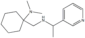  N,N-dimethyl-1-({[1-(pyridin-3-yl)ethyl]amino}methyl)cyclohexan-1-amine