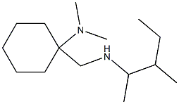 N,N-dimethyl-1-{[(3-methylpentan-2-yl)amino]methyl}cyclohexan-1-amine|