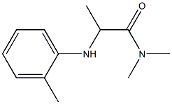 N,N-dimethyl-2-[(2-methylphenyl)amino]propanamide