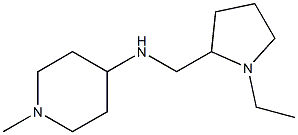 N-[(1-ethylpyrrolidin-2-yl)methyl]-1-methylpiperidin-4-amine Struktur