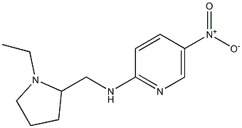 N-[(1-ethylpyrrolidin-2-yl)methyl]-5-nitropyridin-2-amine 结构式