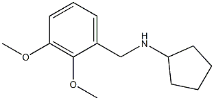 N-[(2,3-dimethoxyphenyl)methyl]cyclopentanamine