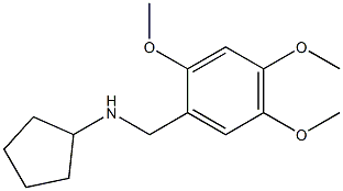 N-[(2,4,5-trimethoxyphenyl)methyl]cyclopentanamine