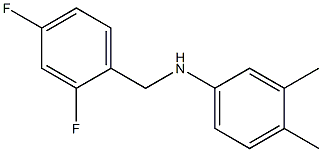 N-[(2,4-difluorophenyl)methyl]-3,4-dimethylaniline