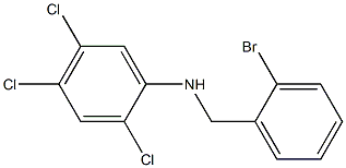  N-[(2-bromophenyl)methyl]-2,4,5-trichloroaniline