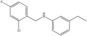 N-[(2-chloro-4-fluorophenyl)methyl]-3-ethylaniline