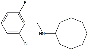 N-[(2-chloro-6-fluorophenyl)methyl]cyclooctanamine Structure