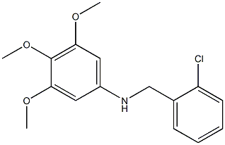 N-[(2-chlorophenyl)methyl]-3,4,5-trimethoxyaniline