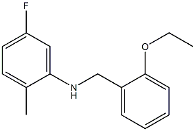 N-[(2-ethoxyphenyl)methyl]-5-fluoro-2-methylaniline Structure