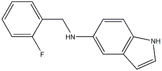 N-[(2-fluorophenyl)methyl]-1H-indol-5-amine