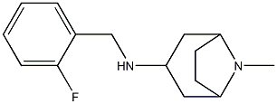  N-[(2-fluorophenyl)methyl]-8-methyl-8-azabicyclo[3.2.1]octan-3-amine