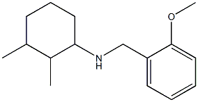  N-[(2-methoxyphenyl)methyl]-2,3-dimethylcyclohexan-1-amine