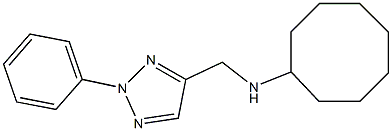 N-[(2-phenyl-2H-1,2,3-triazol-4-yl)methyl]cyclooctanamine