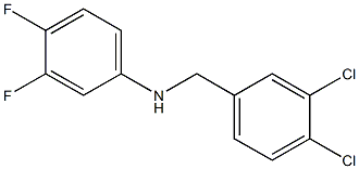 N-[(3,4-dichlorophenyl)methyl]-3,4-difluoroaniline Structure