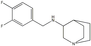 N-[(3,4-difluorophenyl)methyl]-1-azabicyclo[2.2.2]octan-3-amine