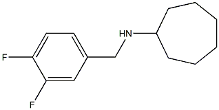 N-[(3,4-difluorophenyl)methyl]cycloheptanamine