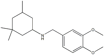 N-[(3,4-dimethoxyphenyl)methyl]-3,3,5-trimethylcyclohexan-1-amine