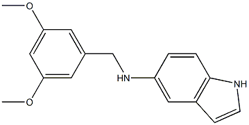 N-[(3,5-dimethoxyphenyl)methyl]-1H-indol-5-amine