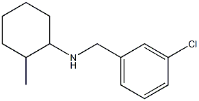 N-[(3-chlorophenyl)methyl]-2-methylcyclohexan-1-amine Struktur