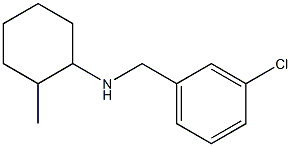 N-[(3-chlorophenyl)methyl]-2-methylcyclohexan-1-amine Structure