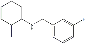 N-[(3-fluorophenyl)methyl]-2-methylcyclohexan-1-amine Structure