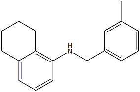  N-[(3-methylphenyl)methyl]-5,6,7,8-tetrahydronaphthalen-1-amine