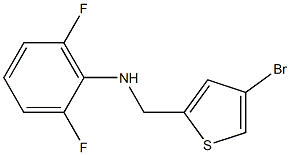 N-[(4-bromothiophen-2-yl)methyl]-2,6-difluoroaniline