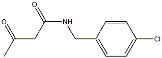 N-[(4-chlorophenyl)methyl]-3-oxobutanamide