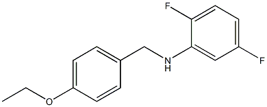 N-[(4-ethoxyphenyl)methyl]-2,5-difluoroaniline 结构式