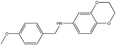 N-[(4-methoxyphenyl)methyl]-2,3-dihydro-1,4-benzodioxin-6-amine