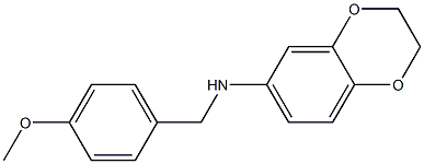  N-[(4-methoxyphenyl)methyl]-2,3-dihydro-1,4-benzodioxin-6-amine