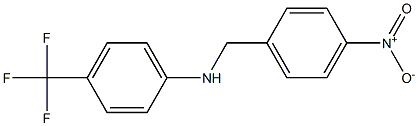 N-[(4-nitrophenyl)methyl]-4-(trifluoromethyl)aniline|