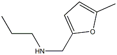 N-[(5-methyl-2-furyl)methyl]-N-propylamine,,结构式