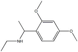 N-[1-(2,4-dimethoxyphenyl)ethyl]-N-ethylamine Structure