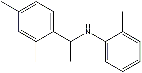 N-[1-(2,4-dimethylphenyl)ethyl]-2-methylaniline Structure