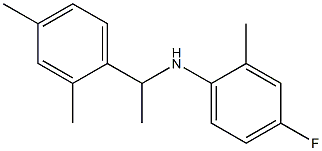  N-[1-(2,4-dimethylphenyl)ethyl]-4-fluoro-2-methylaniline